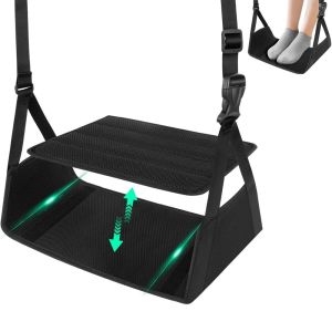 MADEWITH Foot Rest Airplane Foot Hammock Leg Rest Ergonomic Support Plane Travel Footrests Comfort Aid Travel Footrests Flight Foot Pad Long Travel