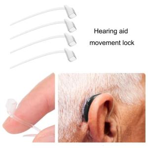 4lots Sports Ear Clip System Noises Reduction Hearing Aids Security Spare Hearing Aids Lock for Physical Activity