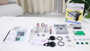 Buddlets-Bot  Robot Toy Set   Suitable  8-12  Children  - STEM  Coding Robot Toy Car for Beginners  -  Engineering  DIY  Building Kits  with Voice 、 Coding and App-Controlled Robots