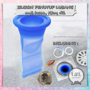 Penutup Lubang Saluran Air Kamar Mandi Wastafel Anti Kecoa Tikus