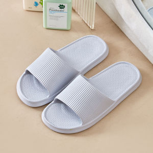 [Free Shipping] New Simple Couples Slippers for Men and Women Summer Thick-Soled Indoor Home Bath Non-Slip Sandals for Outdoor Wear