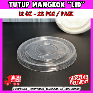 Tutup paper bowl 12 Oz 360 ml/ paper bowl lid