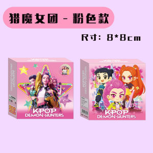 Pelekat Kartun Sticker Cartoon Kpop Demon Hunters Decorative Sticker Set Scrapbook Journal Stickers