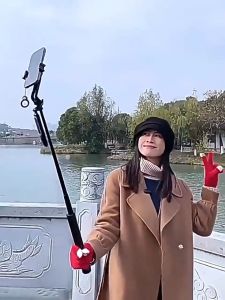 Smartphone Camera Mirror Reflection Clip Kit Selfie Artifact Reflection Outdoor Lens Mirror with Storage Bag