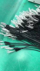 Hexagonal F Head Coaxial Plug Cable Audio Cable Wired TV Set-Top Connection Cable Manufacturer Wholesale HARVEST