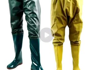 Kasut turun Sawah bendang sungai panjang/fishing pants farming boots/high with Rain