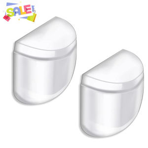 2PCS Transparent Door Stop Self-Adhesive Plastic Door Stopper for Wall Protection Door Buffer Door Holder Hardware