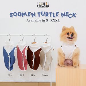 POMAPOO - Baju Kucing dan Baju Anjing Soomen Turtleneck