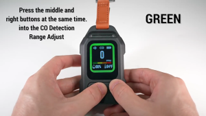 3/4 in 1 Leak Detector Carbon Monoxide Temperature Humidity Meter with Alarm Flashlights for Home Indoor Use