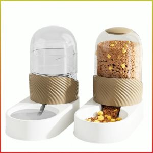 Water Dispenser Easy to Clean Water Dispenser Pet Bowl Safe and Healthy No Grain Jam Automatic