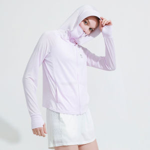 【CANTIKLIB】Jaket Wanita anti UV/Tabir Surya Wanita Jaket Tabir Surya Lengan Panjang Tipis Berkerudung Perlindungan UV Bersepeda Pakaian Pelindung Matahari