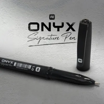 A1 GEL PEN ONYX 1.0mm BLACK (SIGNATURE PEN)