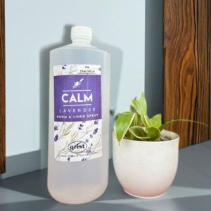 Grist Calm Lavender Scented Room & Linen Spray Air Freshener - Elegant Home Long-Lasting Fragrance
