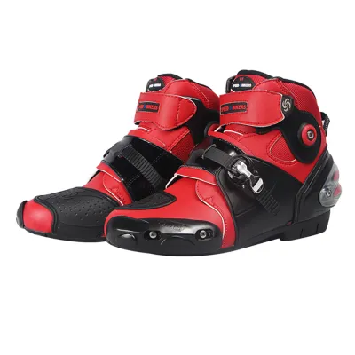 Professional Racing Boots Motorcycle Shoes Riding Gear for Cycling Motocross Sport Hiking Camping