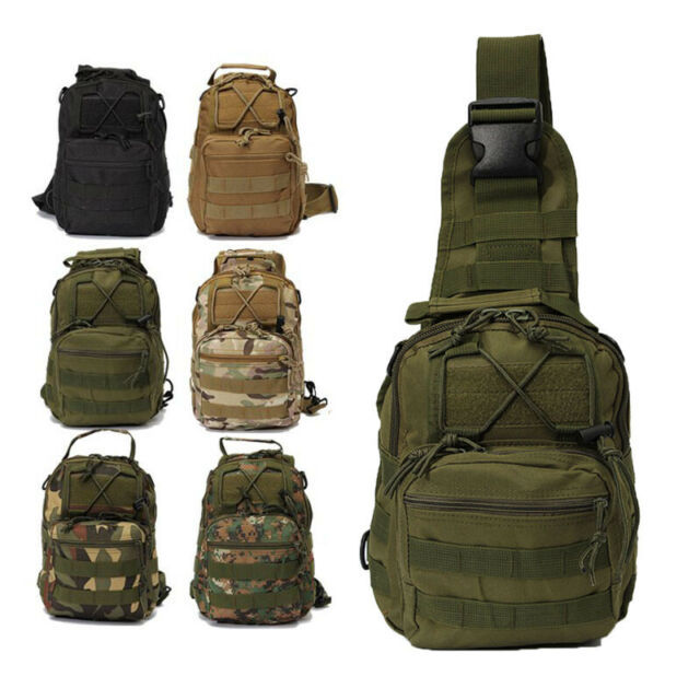 Tactical Sling Bag Crossbody Bags Military Tactical Chest Backpack