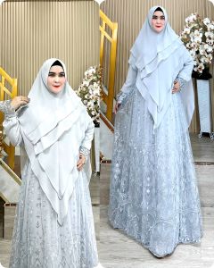 LATEEFA SYARI by Fazza Boutique GAMIS SET MEWAH GAMIS SET SYARI TERBARU