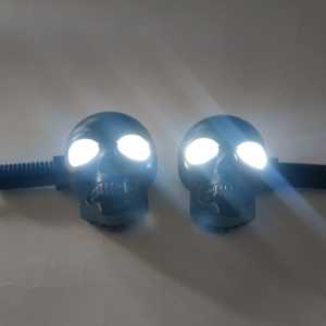 LAMPU SEIN KANAN KIRI SEPASANG MODEL TENGKORAK UNIVERSAL