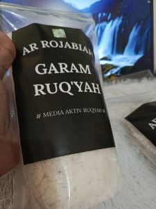 Garam Ruqyah Arrojabiah kemasan kantong 1 kg solusi untuk usaha sepi dan dapat membuka AURA wajah