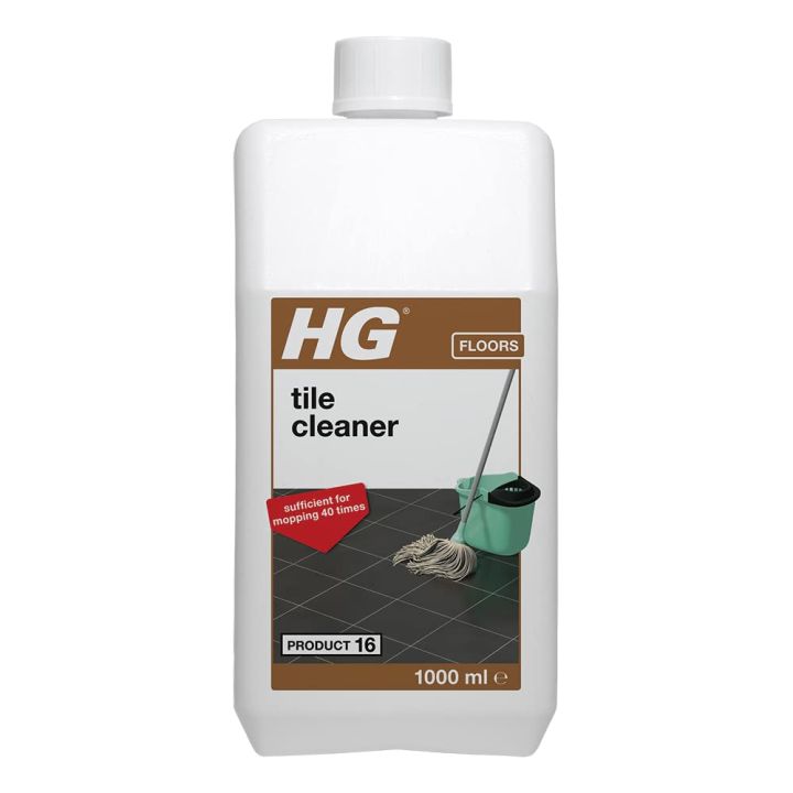 HG Tile Cleaner (Porcelain Cleaner) 1L - Very Concentrated Solution For All Types Of Tile Floors - Product 16