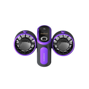 2025 Turbo Violent Compact Bladeless Fan with Dual LED Lighting and Large-Capacity Power Bank for Construction Sites and Outdoor Sports