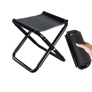 UDIEOA  Outdoor Ultralight Pony Stool Foot Stool Bench Seat Picnic Camping Stool Foldable Stool Fishing Chair Folding Chair