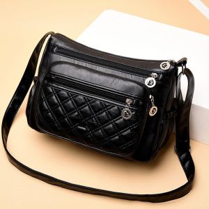 Túi đeo chéo nữ da mềm nhiều ngăn cao cấp CN126