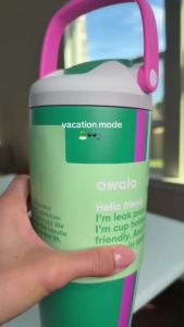 Owala Vacation Mode Collab FreeSip 30oz Stainless Water Bottle BPA Free Leak Proof Dual Sip Tumbler