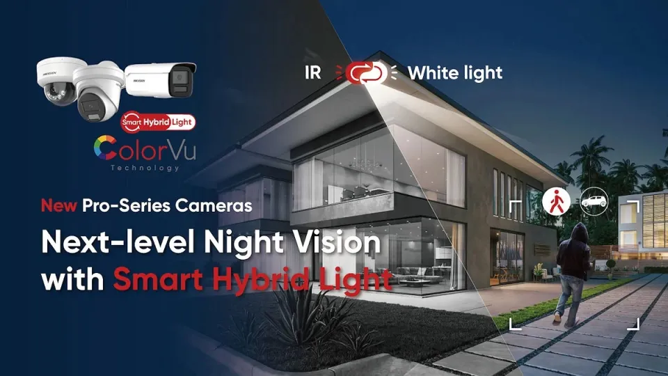 Hikvision DS-2CE78D0T-LTS 2MP Analog Smart Hybrid Light with TVI Two Way  Audio Technology
