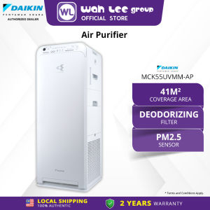 DAIKIN 41m² Streamer Air Purifier with Humidifier MCK55UVMM WAH LEE STORE