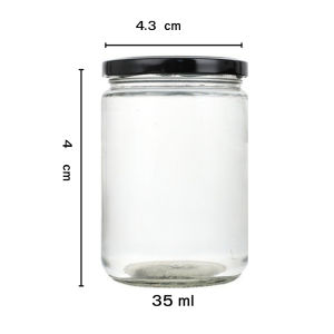 โหลแก้วสูญญากาศ ป้องกันความชื้น ขวดแก้ว เก็บอาหารได้นาน ฝาปิดแน่น