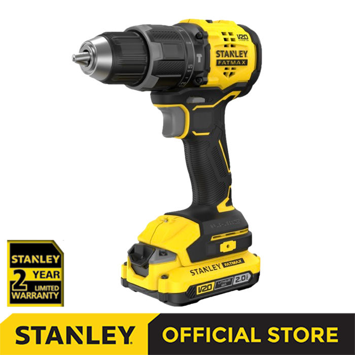 Stanley%20Brushless%20Impact%20Drill%20/Bor%20Impact%20Baterai%2018/20V%202.0Ah%20SBD716D2T-B1%20-%20Image%202