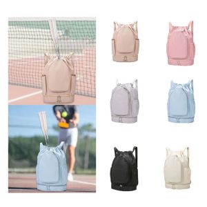 LUSIT Đa chức năng Ba lô vợt cầu lông Chống nước với túi giày Túi đựng vợt Pickleball Dung lượng lớn Túi tennis
