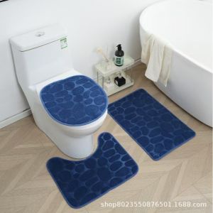 Toilet Seat Quickly Absorbs Moisture Soft and Comfortable Floor Mat Durable Consumers Dryness