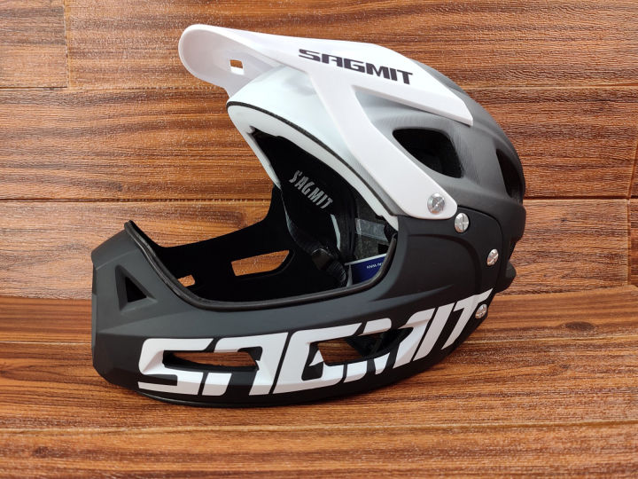 Sagmit RSPRO Fullface MTB Helmet Detachable Chin Guard Cycling Mountain Bike MTB SAFETY Helmet Lazada PH