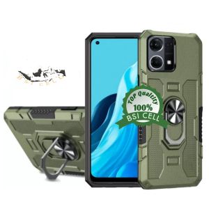 OPPO RENO 8 (CPH2461) CASE ROBOT HIT EYE RING STANDING CESING BELAKANG-CASE PENUTUP HEADPHONE HP OPPO