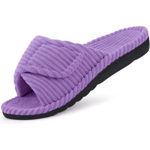 Corduroy Velcro Cold-Adhesive WomenS Arch Support Slippers For Home Use Suitable For All Seasons