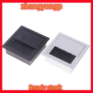 [ZY] Legend Bàn dây Grommet Dây Lỗ Bìa dòng ổ cắm cổng threading hộp bìa cáp đi qua hộp văn phòng bảng Cáp tổ chức 80x80mm