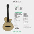 Gitar Akustik SS-OP28 Gitar Oling - Gitar Pemula Murah & Berkualitas. 