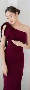 dandelia / LONG DRESS SELLY SCUBA 22005 / dres / dres scuba / dress one shoulder / dress tarzan / dress panjang / dress / dress lc karoke / party dress / dress korean style / dress scuba / Long Dress Pesta / Dres Pesta Wanita Party / longdress