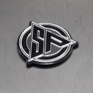 Emblem SP akrilik Speed people acrylic