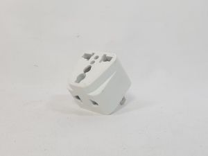 Phích cắm điện 3 chấu sang 2 chấu MPE chân dẹp chia 2 ổ cắm