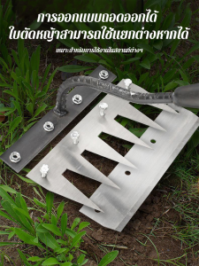 คราดอเนกประสงค์เกษตรครบจบในที่เดียว คราดกําจัดศัตรูพืชแบบมัลติฟังก์ชั่นแบบใหม่เพื่อการคลายดิน