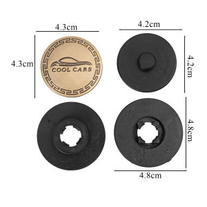 แผ่นรองเท้าสำหรับรถยนต์2ชุดตัวยึดแคลมป์ยึดรถสองชั้นถอดได้กันลื่นที่ยึดพรมหนังอเนกประสงค์สำหรับรถยนต์ SUV