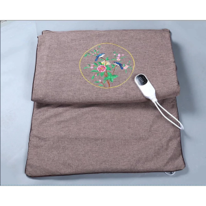 ( KÈM TÚI ĐỰNG XỊN ) Thảm ngải cứu đông y thảm điện ngải cứu 18 loại thảo dược tặng kèm gối cân cổ đệm ngải cứu điện hỗ trợ giảm đau xương khớp