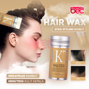 [BEC] IKT Hair Wax Stick 75g / Wax Stick Styling Rambut Untuk Menata Dan Merapikan Rambut Stick Lilin Rambut