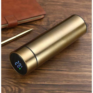 500ML Thermos Steel Water Bottle + LED Temperature Display Vacuum Flask