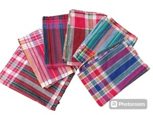 ผ้าขาวม้าขนาดใหญ่่ ขนาด 75 x 175 เซนติเมตร เย็บริม 4 ด้าน ลดล้างสต๊อก ขายเท่าทุน