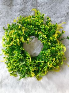 Vòng hoa trang trí treo tường cửa sổ để bàn VI131 hoa giả trang trí