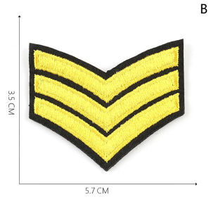 Ginca Flying Jacket Badge Golden Wings Hook Loop Patch Mini Eagle Morale Emblem Chest Cloth Sticker for Men Pilot Suit DIY