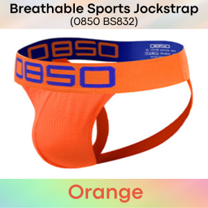 Mens Jockstrap: Nylon Double Layer Pouch Jockstrap with 4cm Spandex Waistband (BS832)